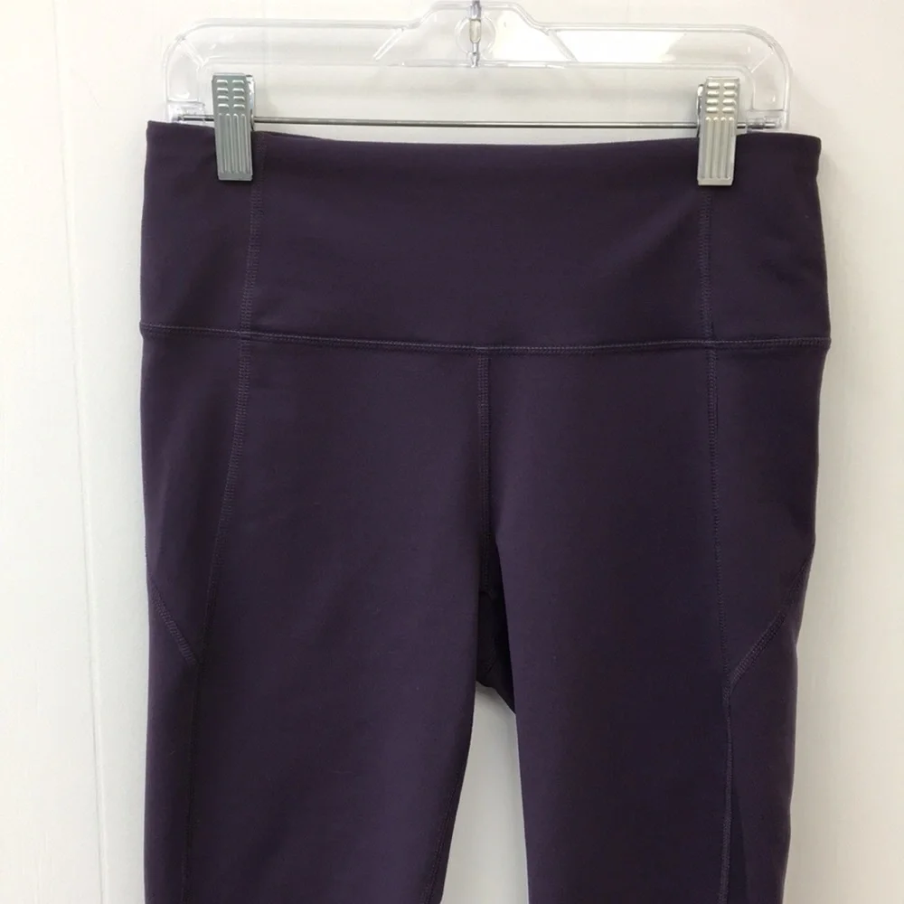 Under Armour Deep Purple Athletic Compression Legging Size S EXCELLENT Condition - Picture 2 of 9